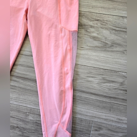 Victoria Sport Pink High-Waisted Leggings- Size XS - Picture 2 of 8